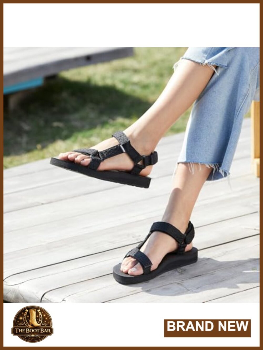 Women's Sport Sandals with Arch Support Yoga Mat Insole Lightweight Water Shoes - Picture 2 of 6